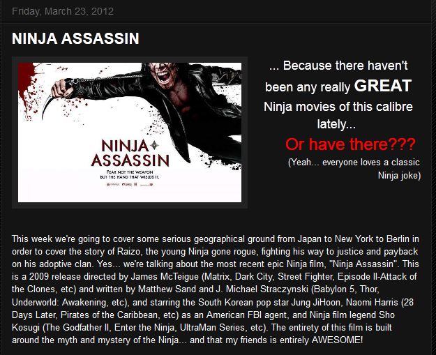 RAIZO:. The Ninja Assassin by Princess-Kraehe on DeviantArt